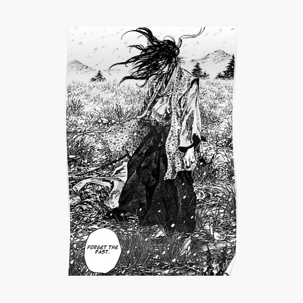 VAGABOND " forget the past " Poster RB0307 product Offical vagabond Merch