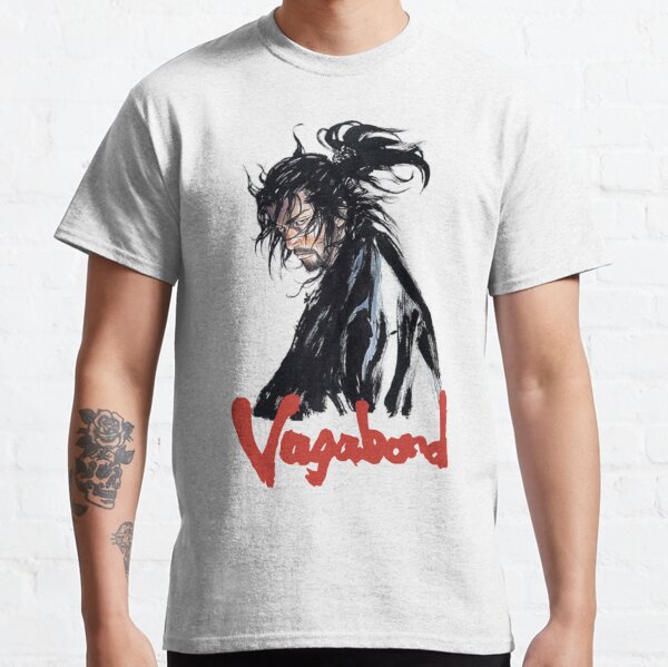 The Art Of VAGABOND - Manga Samurai Classic T-Shirt RB0307 product Offical vagabond Merch